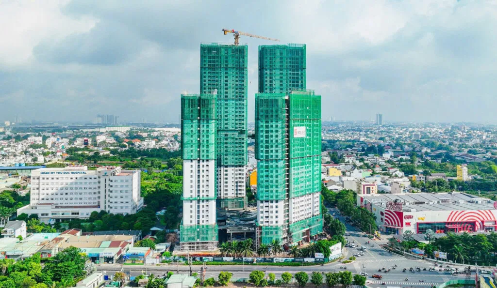 TIẾN ĐỘ DỰ ÁN GREEN TOWER DĨ AN