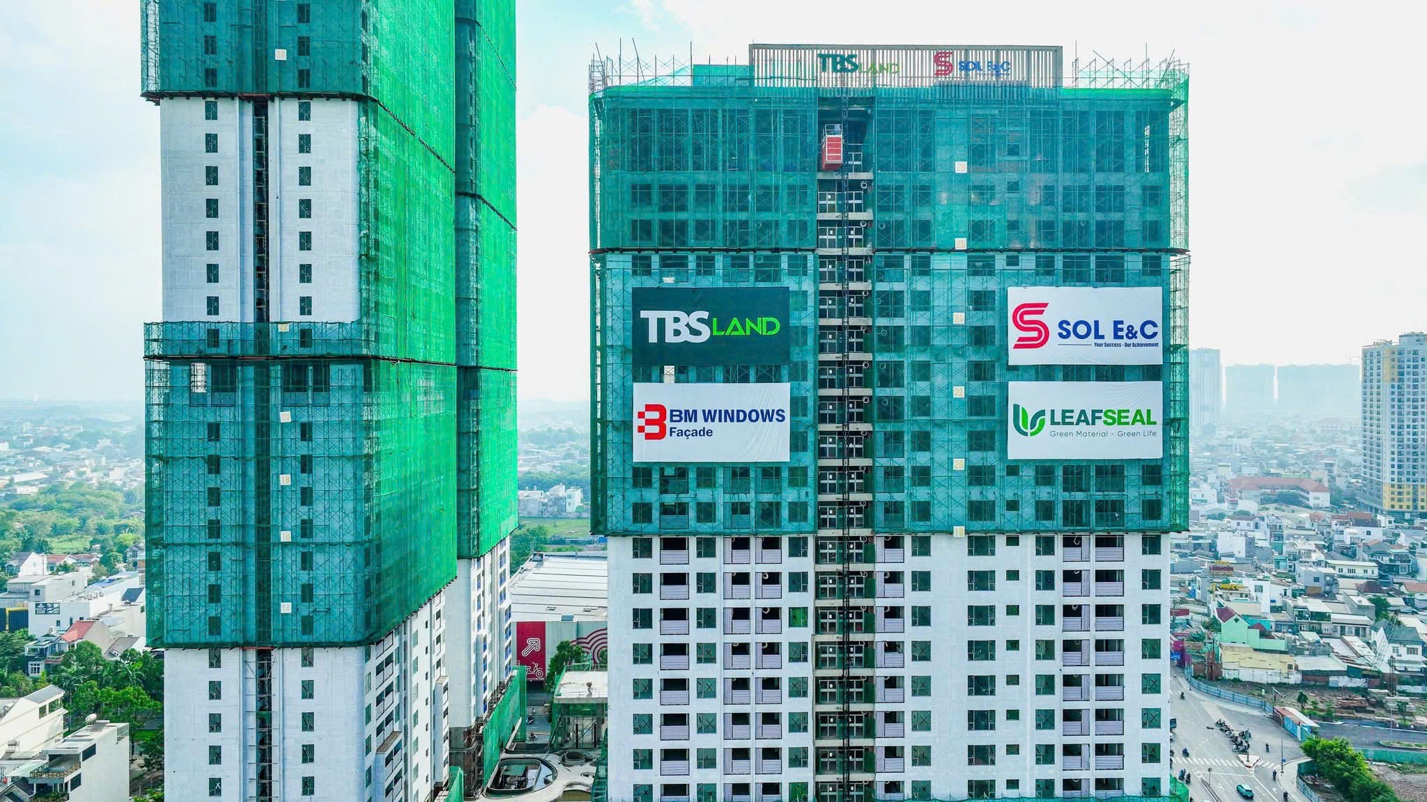 TIẾN ĐỘ DỰ ÁN GREEN TOWER DĨ AN