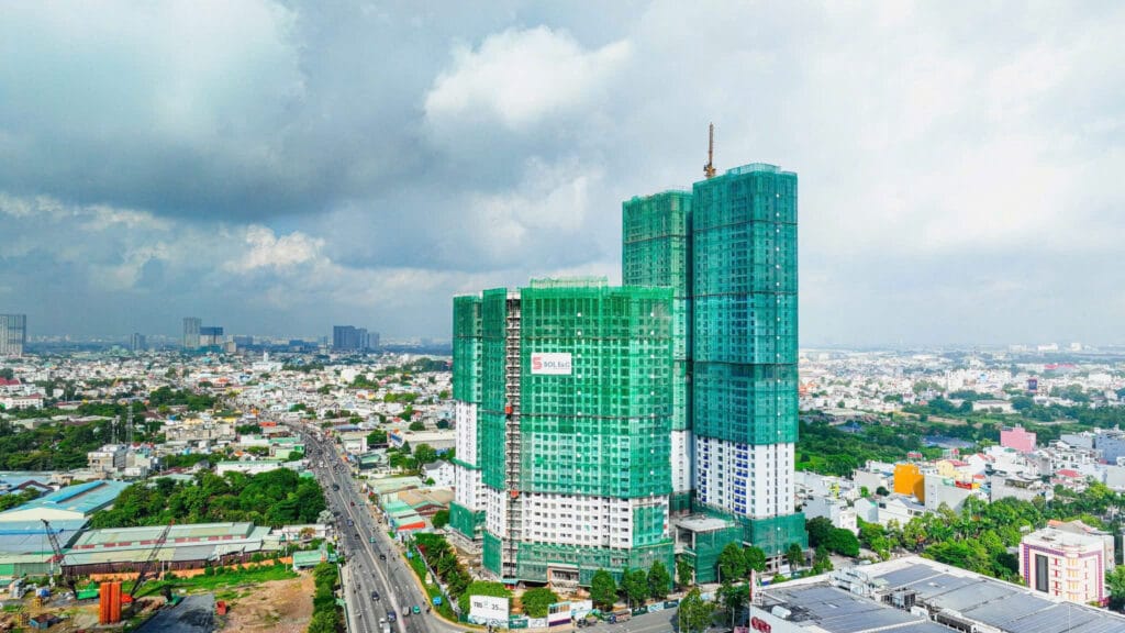 TIẾN ĐỘ DỰ ÁN GREEN TOWER DĨ AN